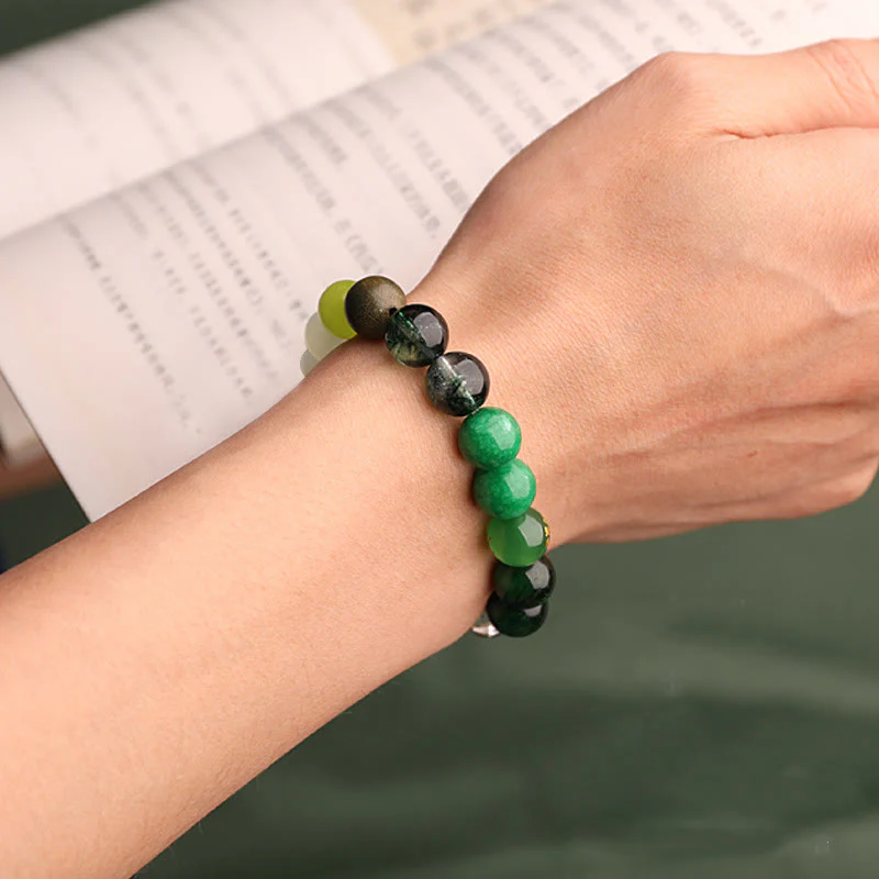 Bracciale Buddha Stones Five Elements Vari Agata Equilibrio Fortuna - Image 20