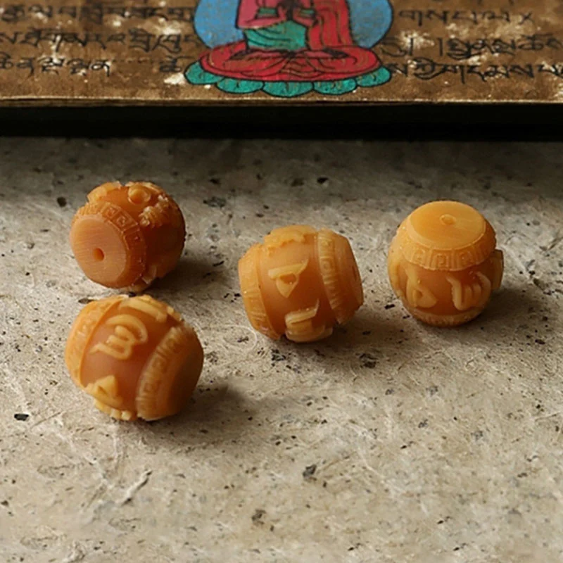 Bracciale di ricchezza Bagua Vajra Buddha Stones Tibet 108 perle di Mala Bodhi Seme - Image 11