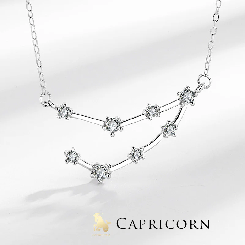 Buddha Stones 925 Sterling Silver 12 Costellazioni dello Zodiaco Astrologia Benedizione Collana Pendente - Image 14