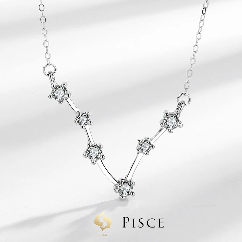 Buddha Stones 925 Sterling Silver 12 Costellazioni dello Zodiaco Astrologia Benedizione Collana Pendente - Image 19