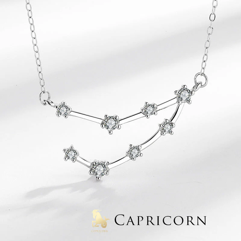 Buddha Stones 925 Sterling Silver 12 Costellazioni dello Zodiaco Astrologia Benedizione Collana Pendente - Image 29