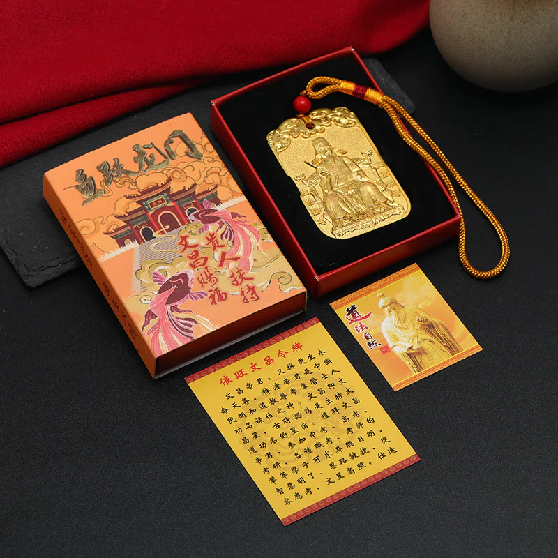 Buddha Stones Feng Shui Stella di buon auspicio Penna Wenchang Pagoda Pesce Koi Decorazione da appendere all'auto - Image 14