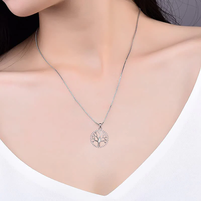 Buddha Stones L'Albero della Vita Collana con ciondolo in argento sterling 925 - Image 3