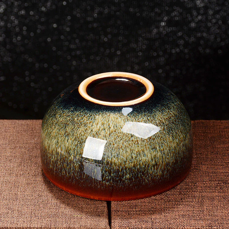 Buddha Stones Lotus Dragon Phoenix Koi Fish Tazza da tè in ceramica cinese Jianzhan Kung Fu Tea Cup 110ml - Image 13