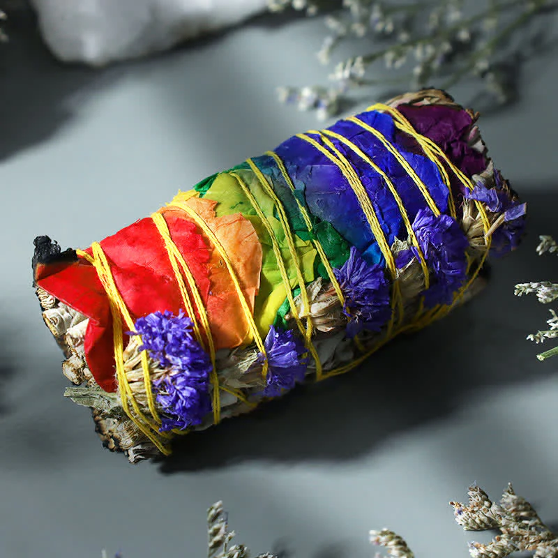 Buddha Stones, rosa rossa, non ti scordar di me, margherite colorate, bastoncino di incenso per la pulizia della casa, bastoncini di incenso per la guarigione e la meditazione, rituali - Image 5