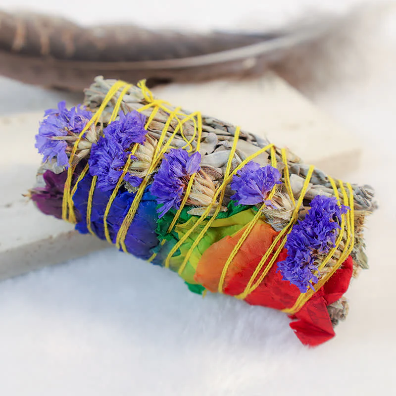 Buddha Stones, rosa rossa, non ti scordar di me, margherite colorate, bastoncino di incenso per la pulizia della casa, bastoncini di incenso per la guarigione e la meditazione, rituali - Image 9