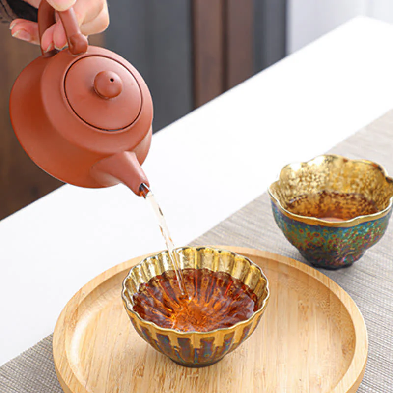 Buddha Stones Tazza da tè in ceramica colorata Tazze da tè - Image 3