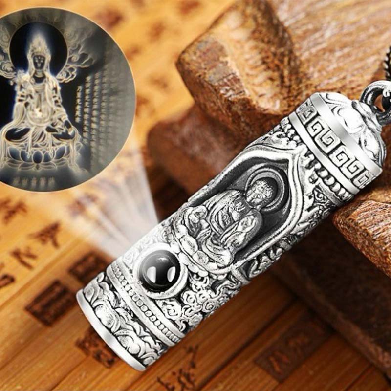 Collana con ciondolo di Buddha natale con proiezione dello zodiaco cinese e della prosperità - Image 19