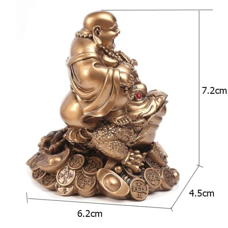 Decorazione ornamentale FengShui Maitreya Toad - Image 3