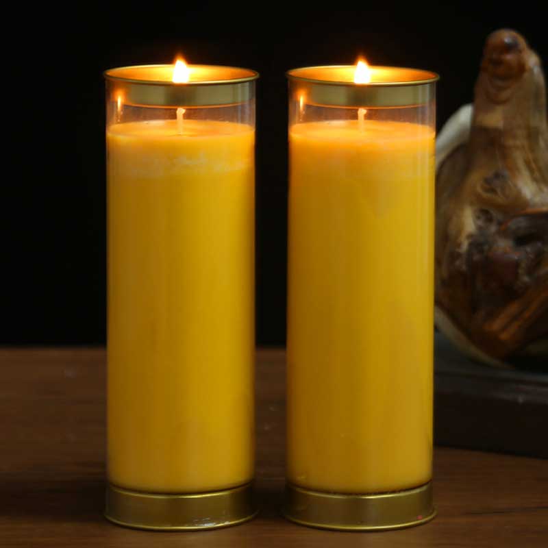 Meditazione Preghiera Altare Candela Tempio Buddista Rituali Uso Oggetti - Image 18