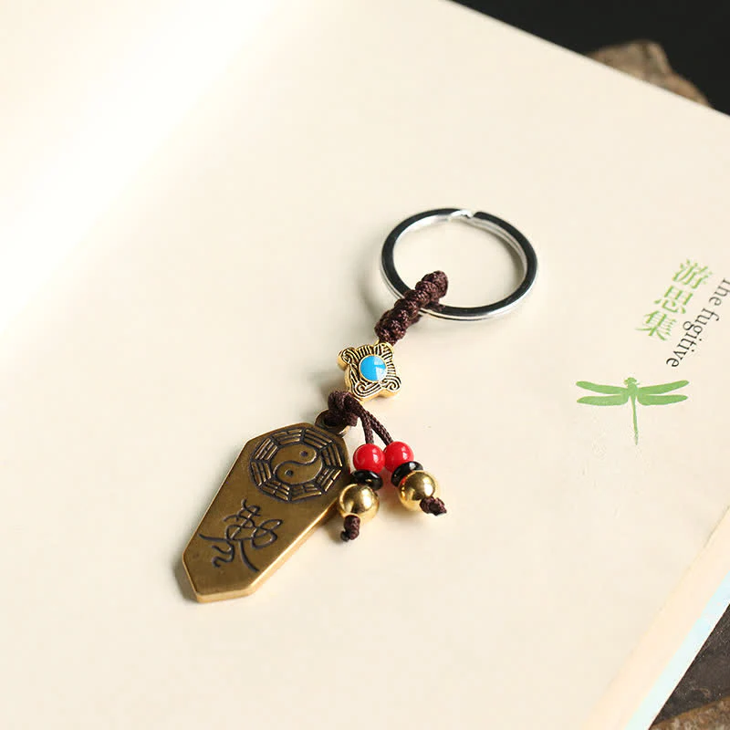 Portachiavi Feng Shui Bagua Yin Yang Equilibrio Pace - Image 4