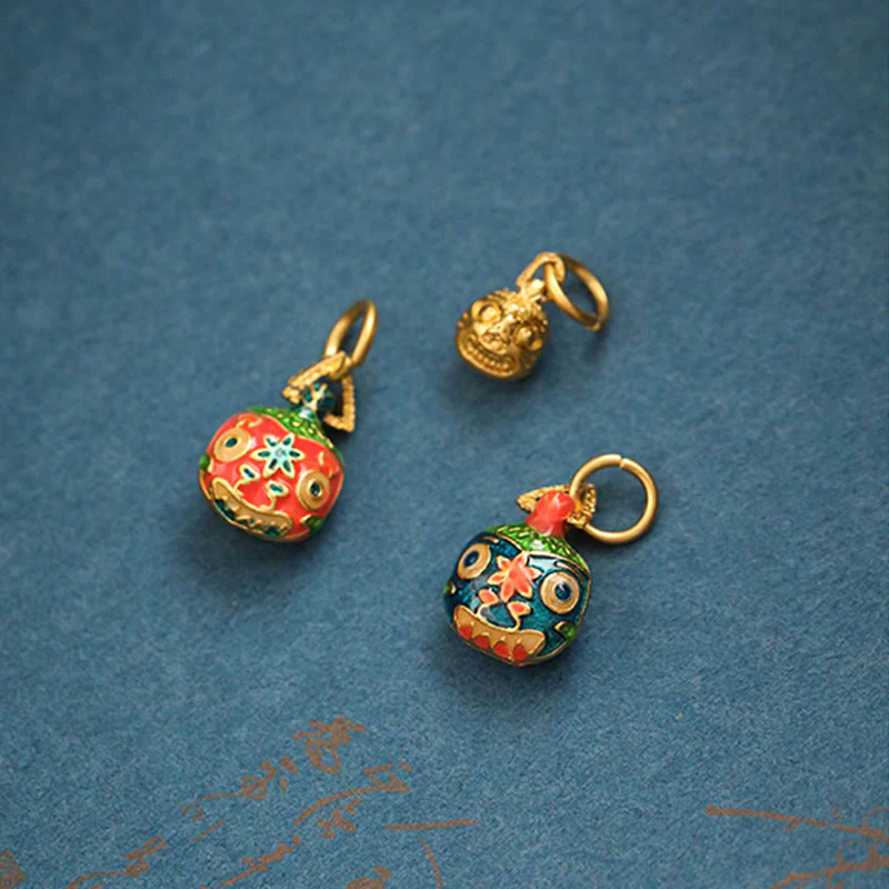 Portachiavi portafortuna della famiglia Bestia che ingoia oro - Image 9