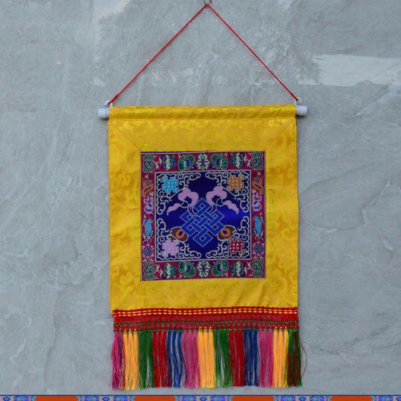 Vajra Simboli di buon auspicio Potere spirituale Arte murale - Image 7