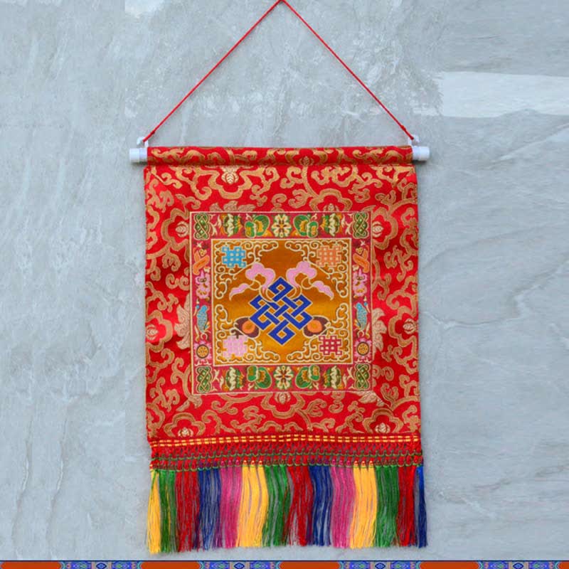 Vajra Simboli di buon auspicio Potere spirituale Arte murale - Image 8